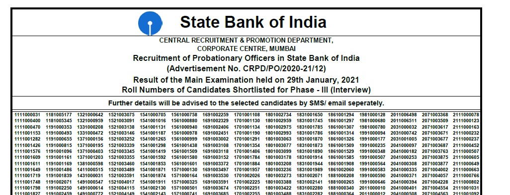 sbi po result.jpg